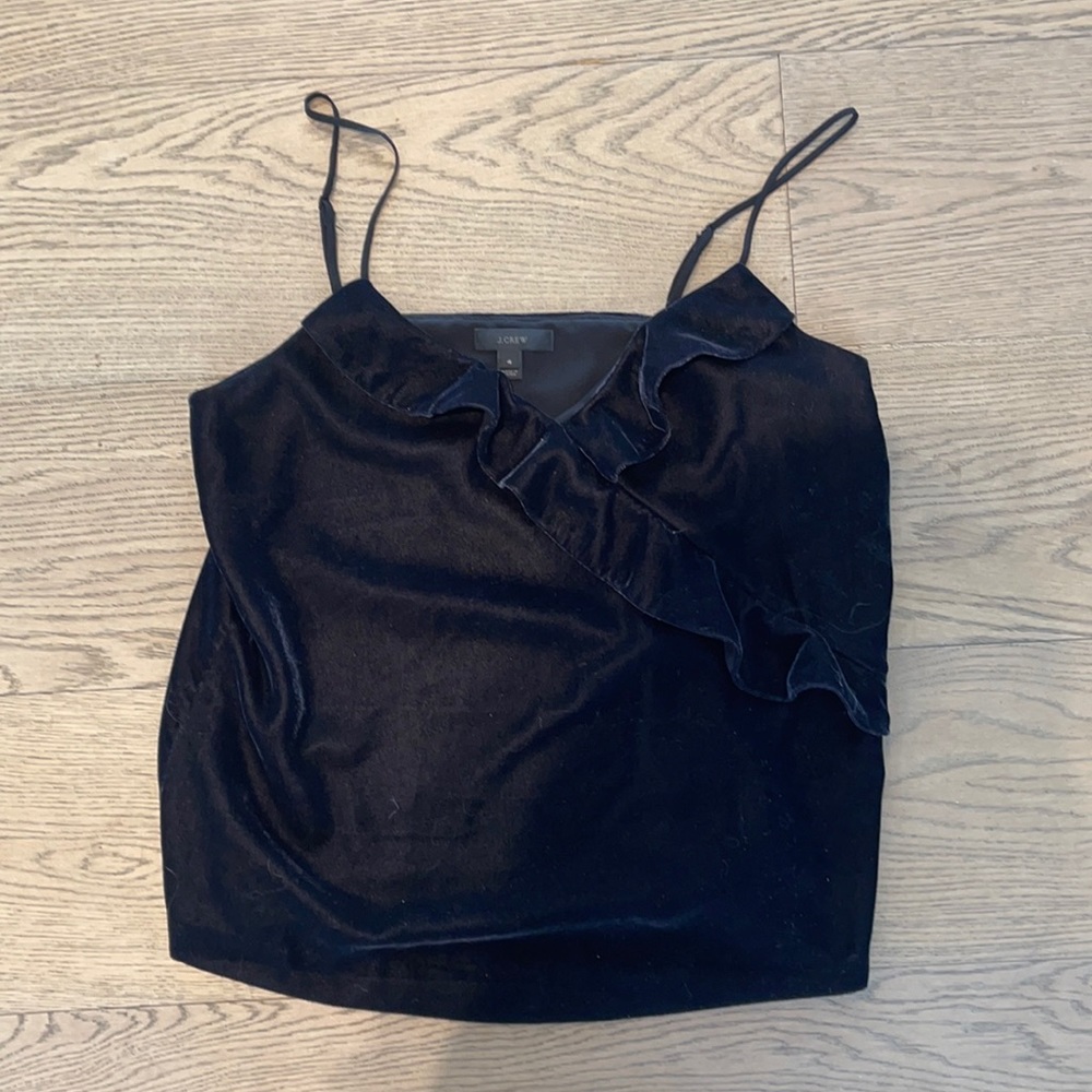 Velvet Lined J CREW Camisole - xS 4